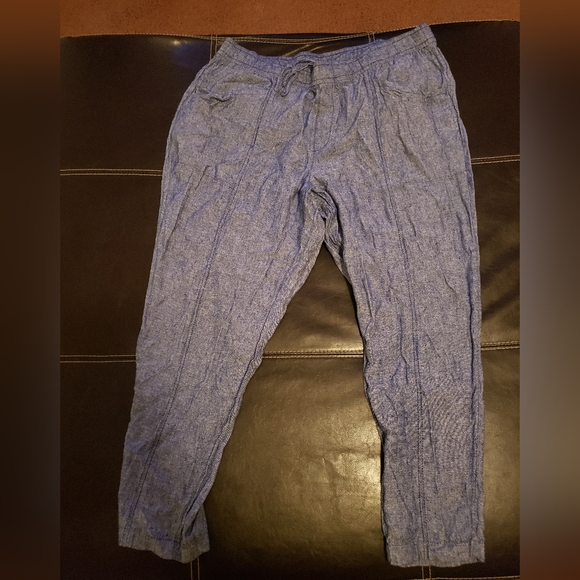 Old Navy Linen Straight Leg Pants - Picture 3 of 5
